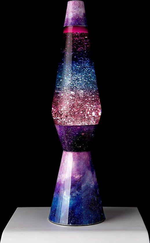 WAN Blauwe LED Lavalamp Sfeerlamp en Nachtlamp voor op het tafelblad