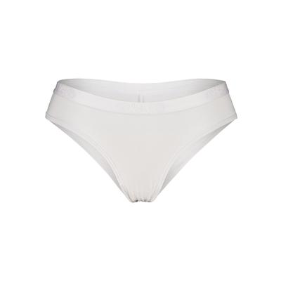 Slip PSD "PSD WHITE SLD MDL CC", Damen, Gr. L, weiß, 47% Modal, 47% Baumwolle, 6% Elasthan, unifarben, Unterhosen Slip