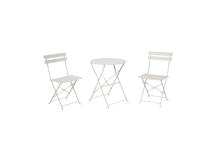 Schou SAM Bistro-Set / Tisch mit 2 Stühlen Grau