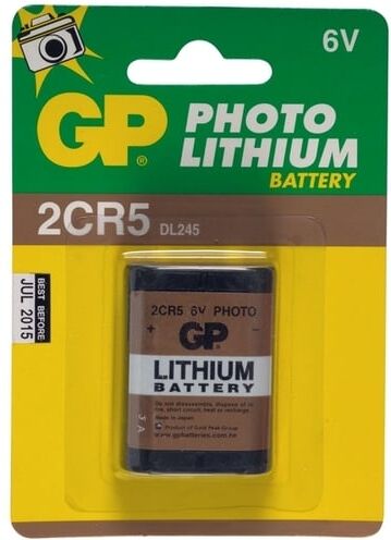 GP 2CR5/DL245   Pilha de litio