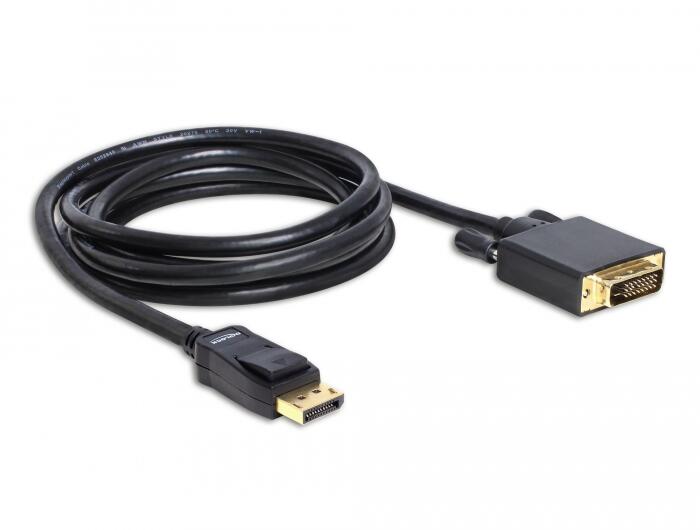 DeLOCK Kabel DisplayPort 1.1 zu DVI 2m 82591