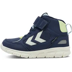 hummel X-Light 2.0 hummelTEX Mid-Top Sneaker wasserabweisend Kinder 1009 - black iris 38