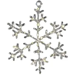 LED-Flocke - transparent