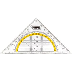 Idena Geodreieck 602035, 14 cm Hypotenuse