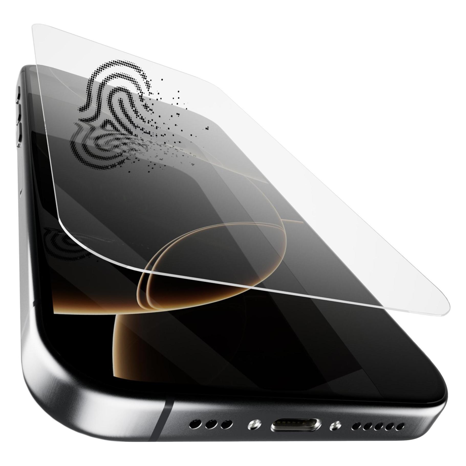 Puro Gehärtetes Glas (1 Stk., Apple iPhone 16 Pro) (PUSDGIPHONE16P61)