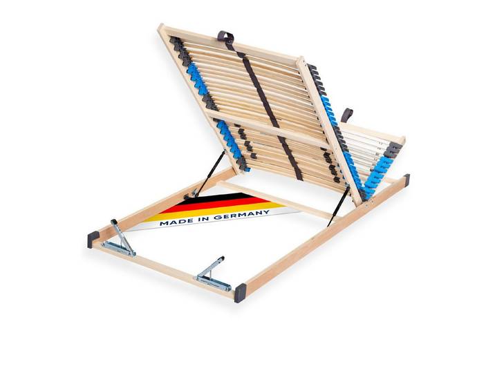 Lattenrost Pure Eco, CUBEsleep, Kopfteil verstellbar, Fußteil verstellbar, mit Bettkasten-Funktion, fertig montiert, 10 Jahre Garantie