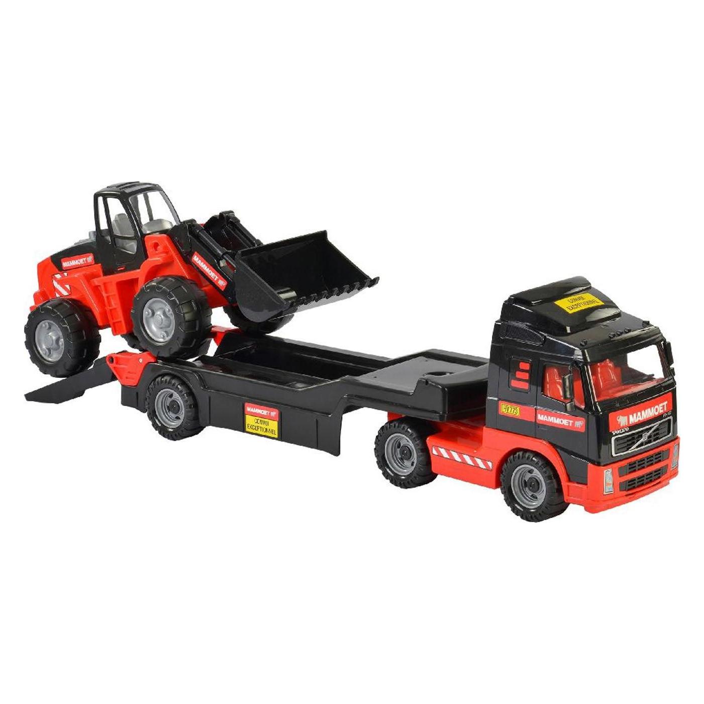 Mammoet Cavallino Truck mit Anhänger und Bagger (42094056)