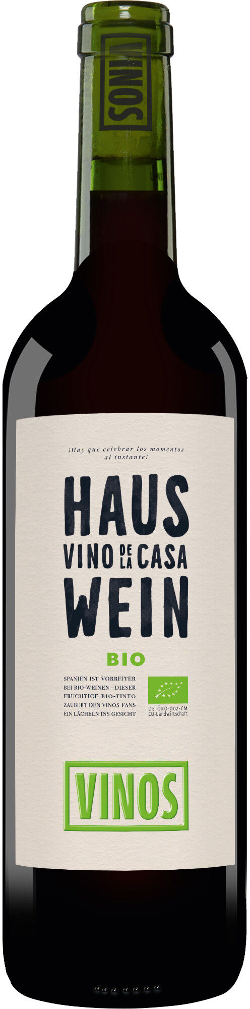 Hauswein Tinto Bio 13% Vol. Rotwein Trocken aus Spanien