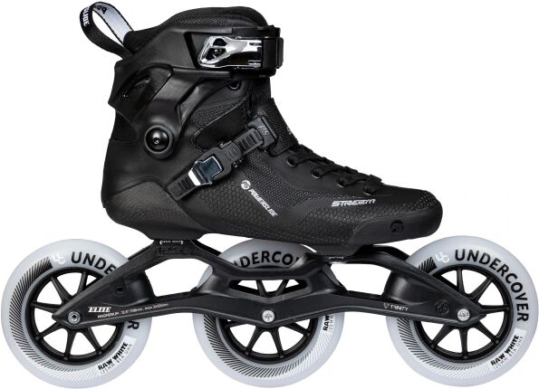 Inline Speed Skates Powerslide Stream Carbon 125 (Black - 5)  - Black;Grey - Size: 5 UK