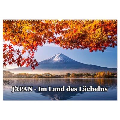 JAPAN - Im Land des Lächelns (Wandkalender 2027 DIN A2 quer), CALVENDO Monatskalender