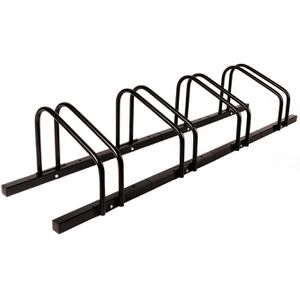 Karat Fahrradständer Linus, Boden-/ Wandmontage / freistehend, Einstellparker, Breite 136cm, für 4 Fahrräder