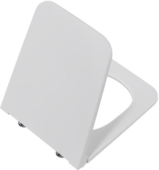 VitrA Equal WC-Sitz 119-003R009 39,4x47,3cm, Scharniere Edelstahl, weiß, mit Absenkautomatik