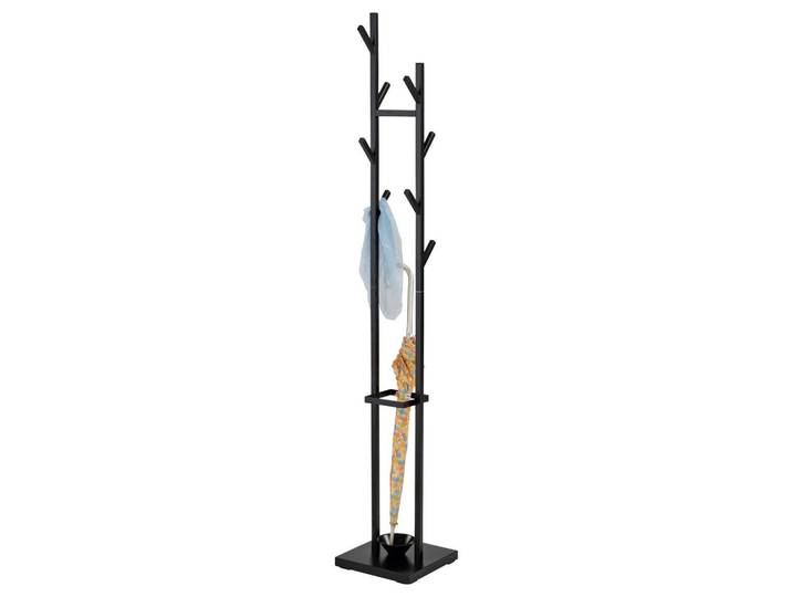 Kleiderständer Paris Schwarz Metall, 8 Hacken, H: 173,5 cm