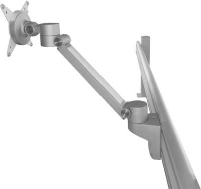 Orga-Monitorhalter, höhenverstellbar, dreh-, neig- und schwenkbar, zum Anbau