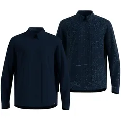 Odlo, Herren, Funktionsshirt, Transition Insulated (XL), Blau, Schwarz
