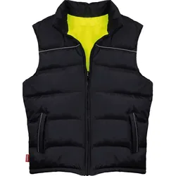 Warnwesten neongelb/schwarz neongelb/schwarz - 4620GR.S - neongelb/schwarz