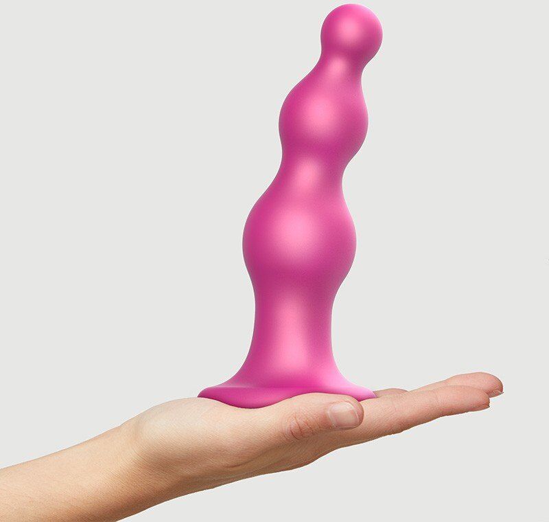 Strap-On-Me Plug anal BEADS Rose taille XL