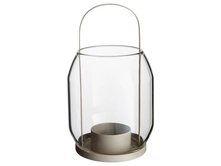 ERNST Lanterne pour bougie Ernst 22 cm Beige