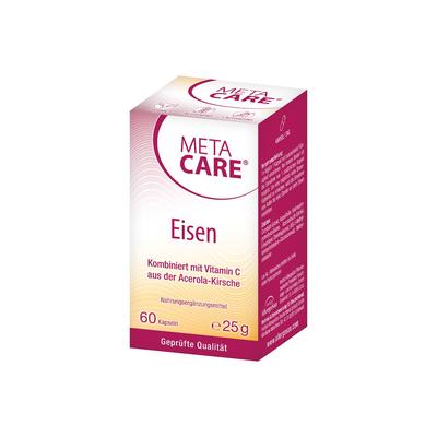 Meta-Care Eisen Kapseln 60 St