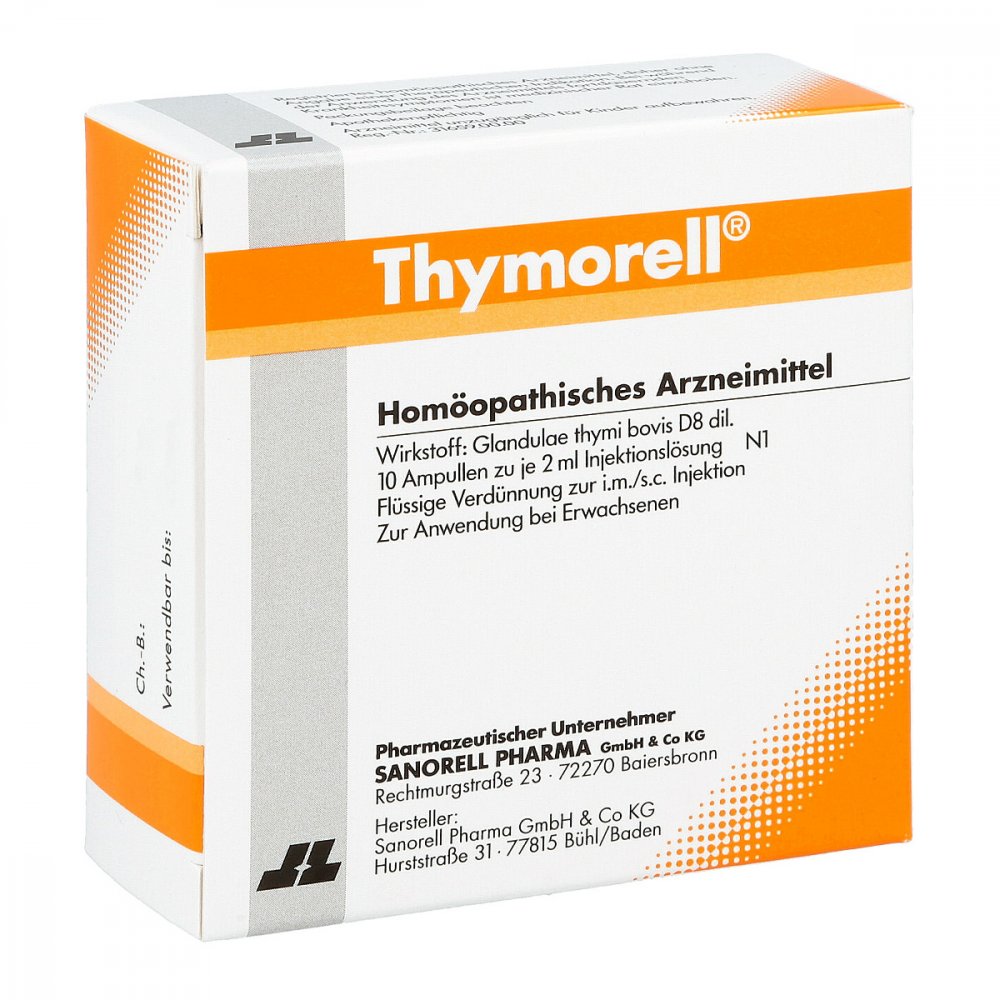 Sanorell Pharma GmbH Thymorell Ampullen 08586985
