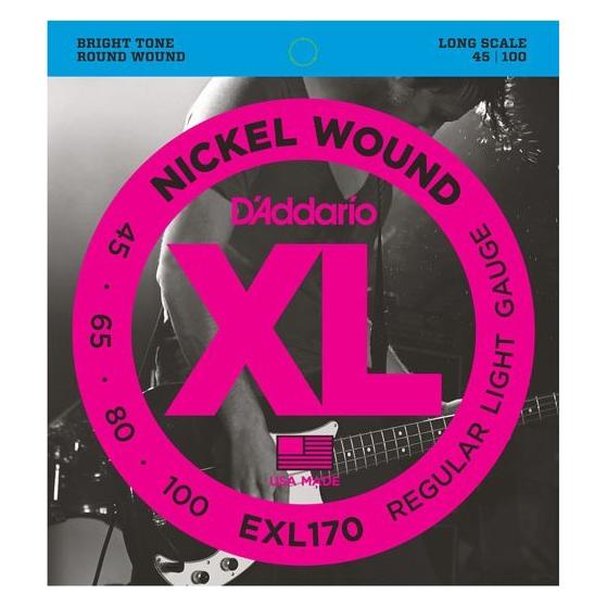 D'Addario EXL170 (4x, E-Bass, 0.05") (EXL170)