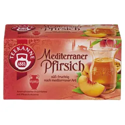 TEEKANNE Mediterraner Pfirsich Tee
