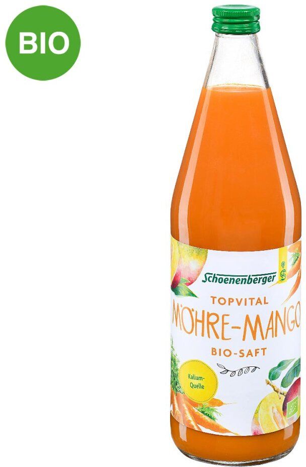 Schoenenberger TopVital Möhre-Mango-Saft Bio