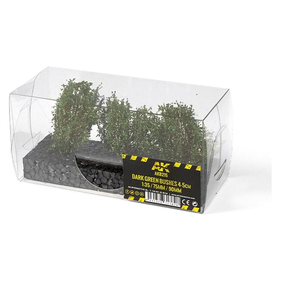 AK Interactive DARK GREEN BUSHES 4-6CM (AK8215)