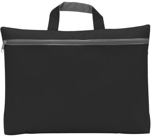 Sacoche porte-documents personnalisable en polyester Elfrieda polyester noir