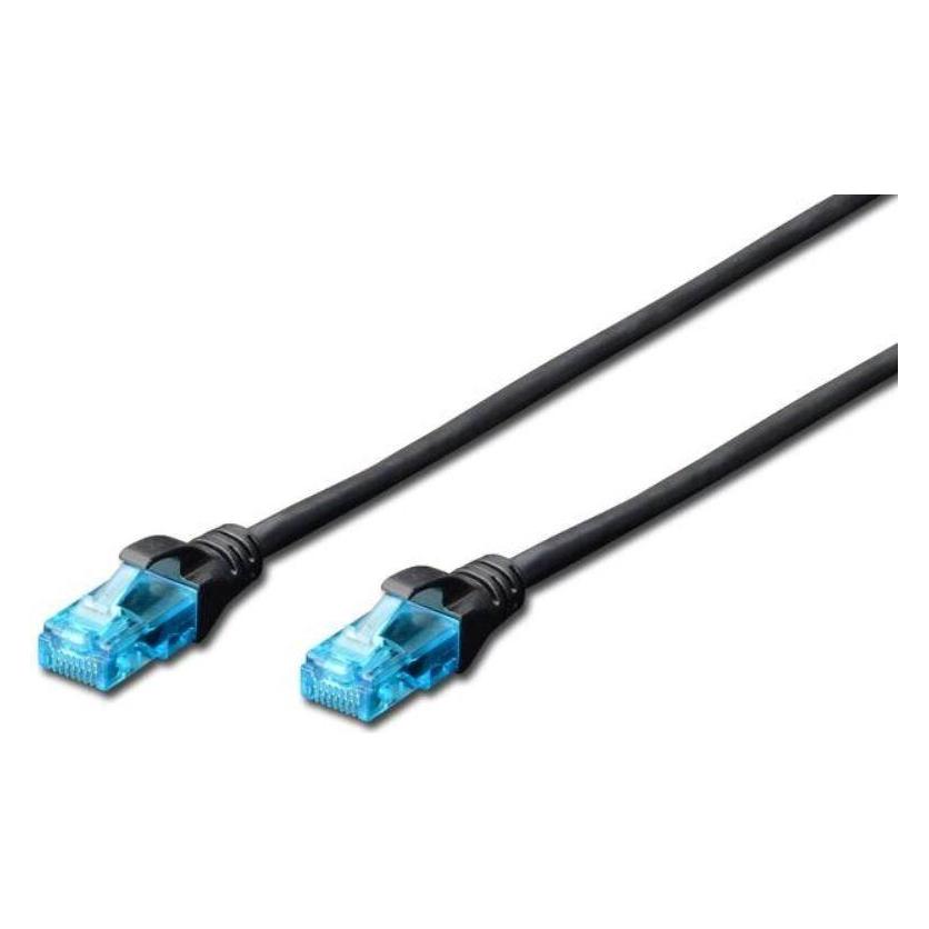 Digitus Professional (UTP, CAT5e, 0.25 m) (DK-1512-0025/BL)
