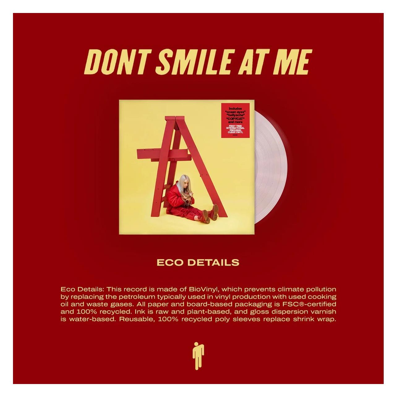 United Medical Partners dont smile at me (First International Pressing Clear Vinyl) (VINYL) (Billie Eilish) (199957236263)