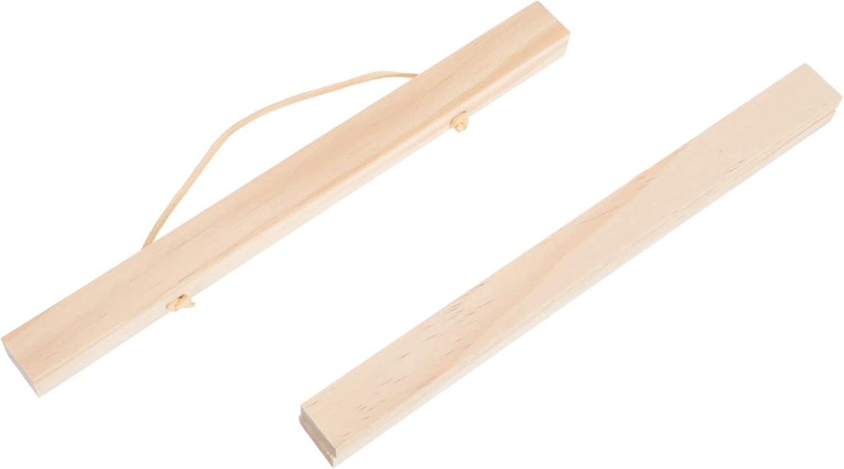 Magnetische Poster Hanger Lichtbruin - Kunstwerk Frame - 21x2 cm