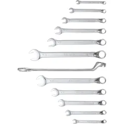 BGS Maul-Ringschlüssel-Satz gekröpft SW 6 - 22 mm 12tlg. - 30301