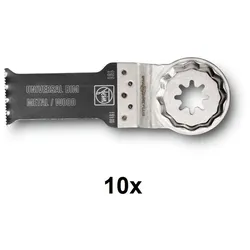 Fein Multimaster Multitalent 10er Pack E-Cut Universal Sägeblatt 28x60mm SLP