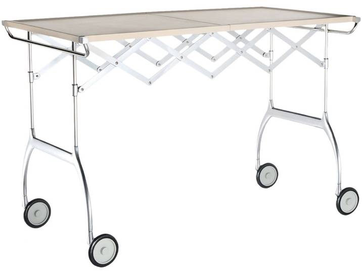 Kartell Battista Servierwagen mit Rollen 100x54x69 cm