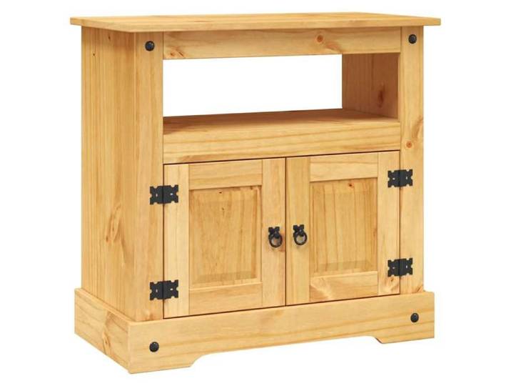 Meuble TV/HIFI - design minimaliste/Utilisations maison - Gamme Corona pin mexicain 80x43x78 cm@EU43502714