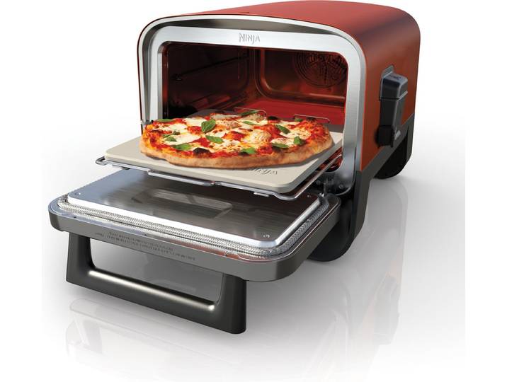 Ninja Woodfire 8-in-1 Elektrische Buitenoven\, Pizzaoven en BBQ-rookoven - OO101EU