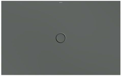 Bette BetteFloor Duschfläche 5969-403PLUS 160x100cm, Glasur, smoke