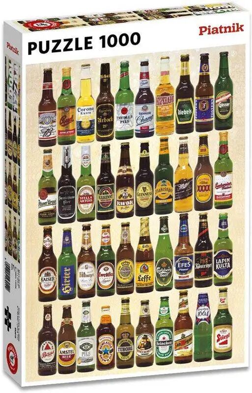 Piatnik Puzzle Bières - 1000 pcs