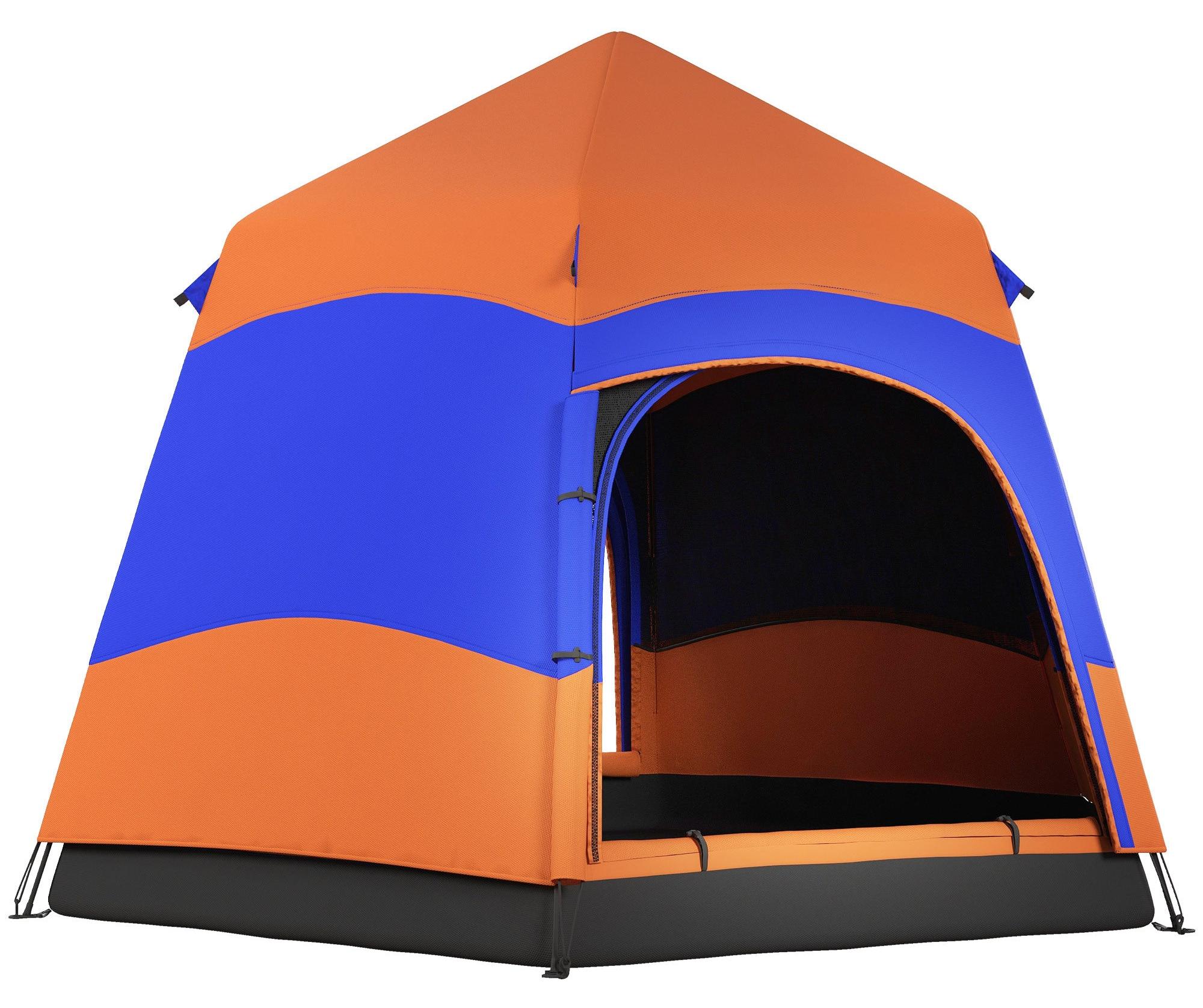 Pop-up-Zelt - Sofazelt - Campingzelt - Outdoor-Zelt - Familienzelt - Zweilagig - Wasserdicht