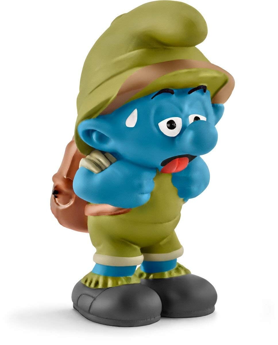 Schleich De Smurfen Speelgoedfiguur Blauw en Groen