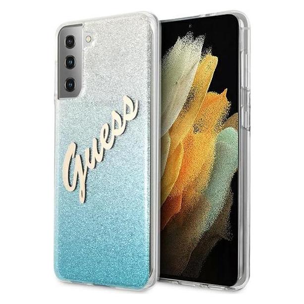 Guess Glitter (Samsung Galaxy S21+) (GUHCS21MPCUGLSBL)