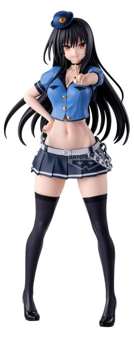 Banpresto To Love-Ru Darkness Glitter & Glamours PVC-beeldje Yui Kotegawa politieversie, Hoogte: 23 cm