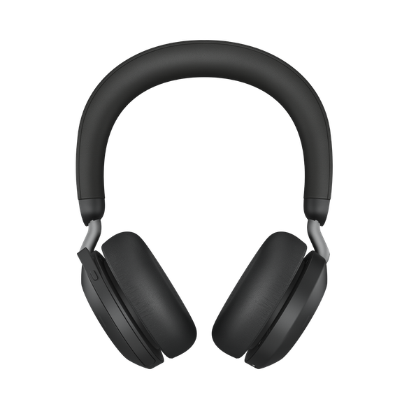 Jabra Evolve2 75 MS Stereo Bluetooth Headset schwarz mit Ladestation