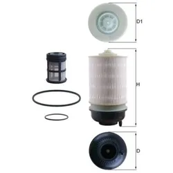 Kraftstofffilter MAHLE KX 581KIT