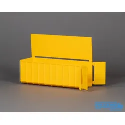 MSM Modelle Abrollcontainer 40m3 mit Deckel gelb 5610/01