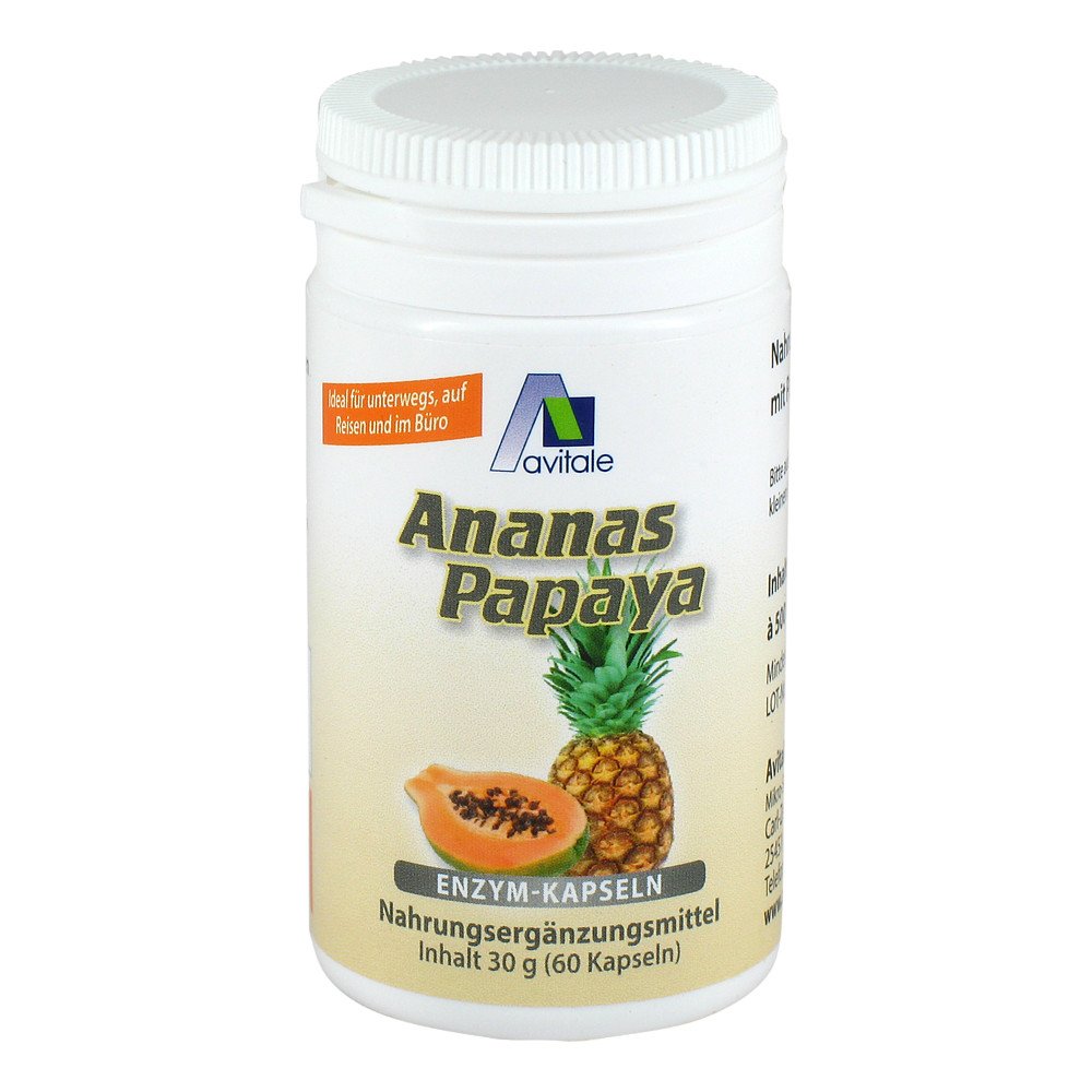 Avitale GmbH Ananas Papaya Kapseln 04116461