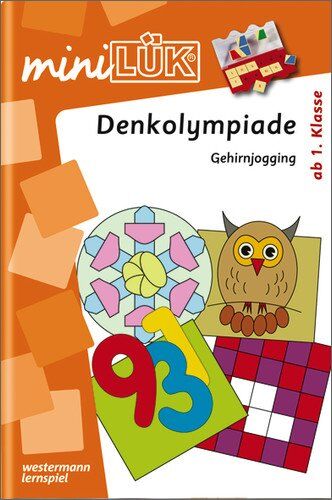 Heinz Vogel - miniLÜK: Denkolympiade: Gehirnjogging ab Klasse 1 - Preis vom 19.10.2026 19:33:35 h
