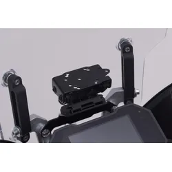 SW-Motech Navi-Halter im Cockpit - Schwarz. Voge 650 DS/X (21-).
