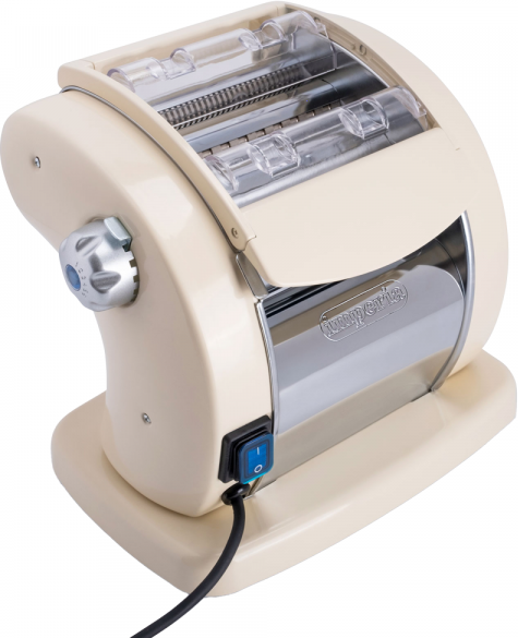 Imperia PastaPresto Classica crème  - Machine à pâtes électrique en INOX